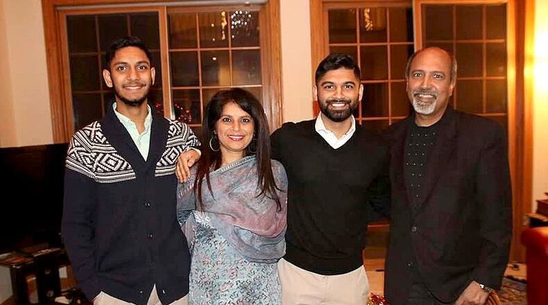 Kamran Shibly (left) is survived by his parents and older brother. (Family photo)