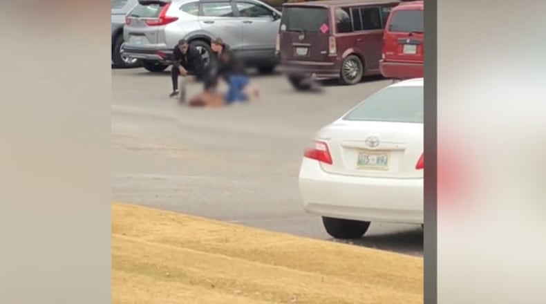 A naked man was arrested Friday after a confrontation at a Subway restaurant in Memphis.