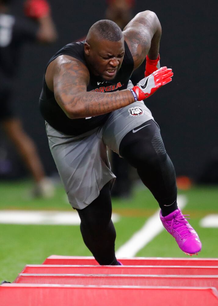 Photos: Stars everywhere at Georgia’s Pro Day