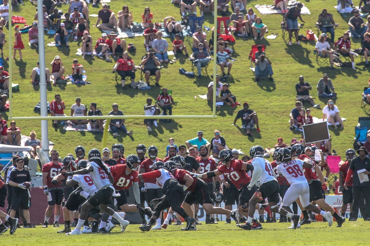Photos: Falcons on the field at training camp