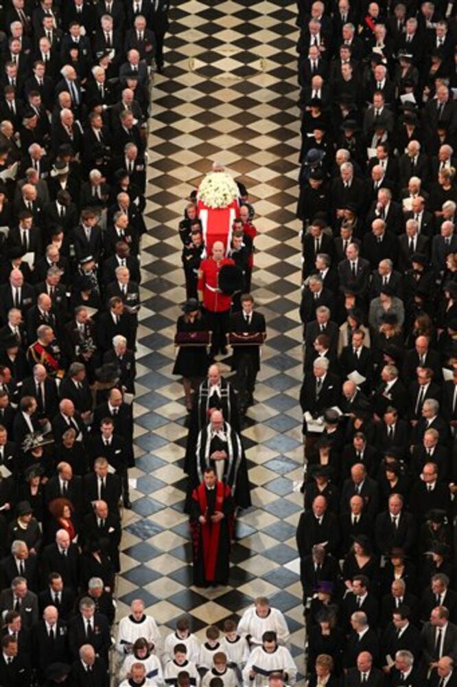 Margaret Thatcher funeral