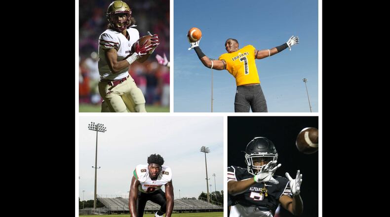 Fourteen players from Georgia are among the top 100 high school football prospects that will play in the Under Armour All-American Game on Thursday.