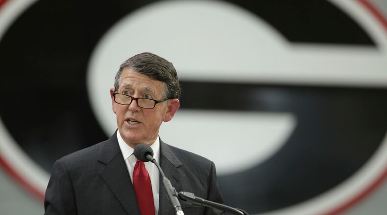 Greg McGarity was named Director of Athletics at UGA on August 13, 2010, after serving 18 years in the athletic department at the University of Florida.