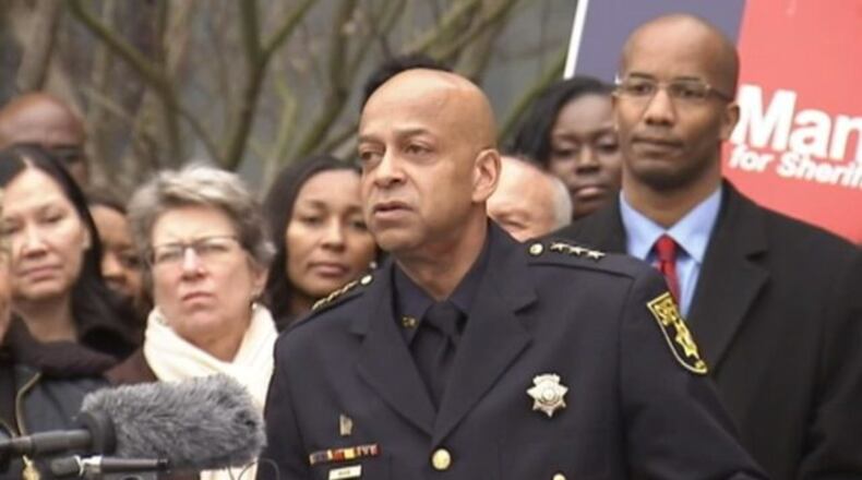 DeKalb sheriff Jeffrey Mann. AJC file photo.