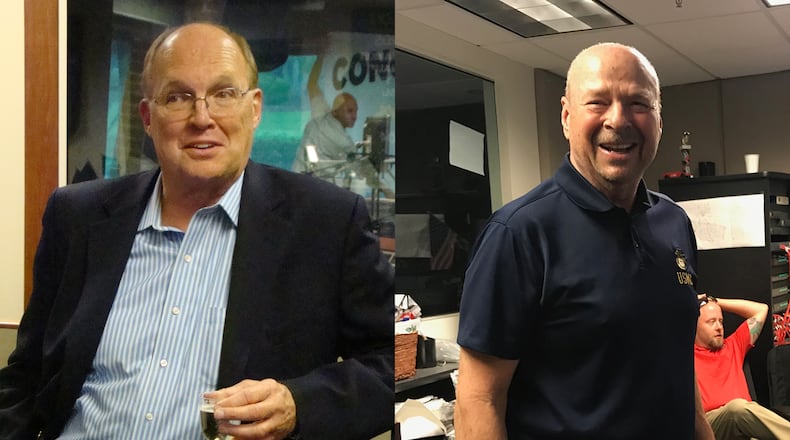 Neal Boortz and Kim "The Kimmer" Peterson will be live for the first time together at a town hall at Governors Gun Club in Kennesaw May 12. RODNEY HO/rho@ajc.com