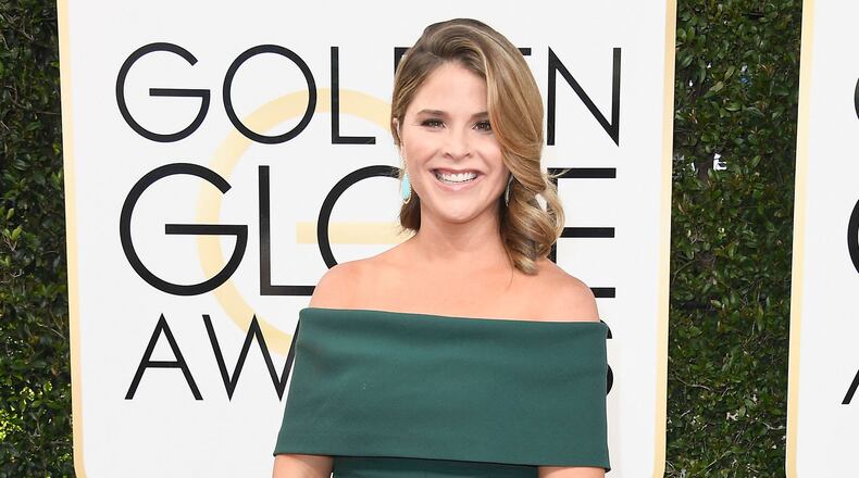 BEVERLY HILLS, CA - JANUARY 08: TV personality Jenna Bush Hager attends the 74th Annual Golden Globe Awards at The Beverly Hilton Hotel on January 8, 2017 in Beverly Hills, California. (Photo by Frazer Harrison/Getty Images)