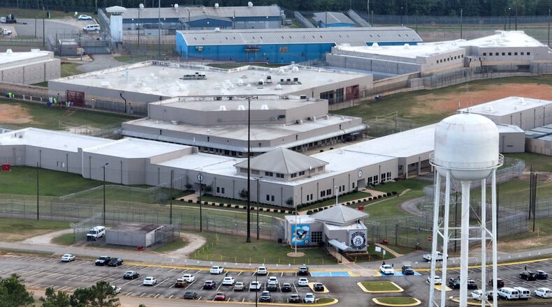 At least two inmates were injured after a fight broke out Monday at Hancock State Prison. (Hyosub Shin/AJC file)