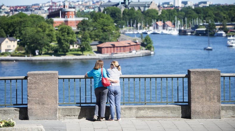 Ever felt like calling up a complete stranger in Sweden? Now is your chance. The Swedish Tourism Association has set up a hotline that lets callers worldwide “get connected to a random Swede.” (Jessica Gow/TT News Agency via AP, file)