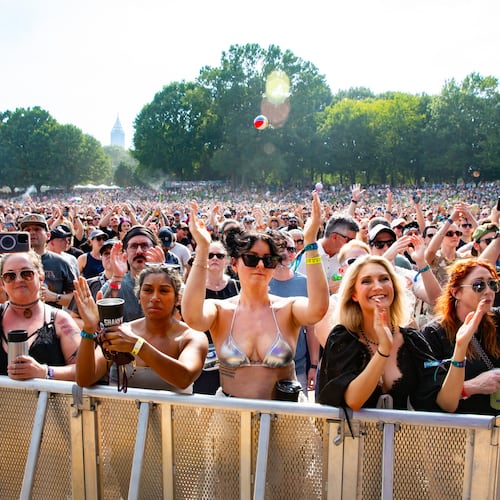 High Suspect brought guitar-heavy rock to a sweltering Piedmont Stage last year. (Ryan Fleisher for the AJC 2025)