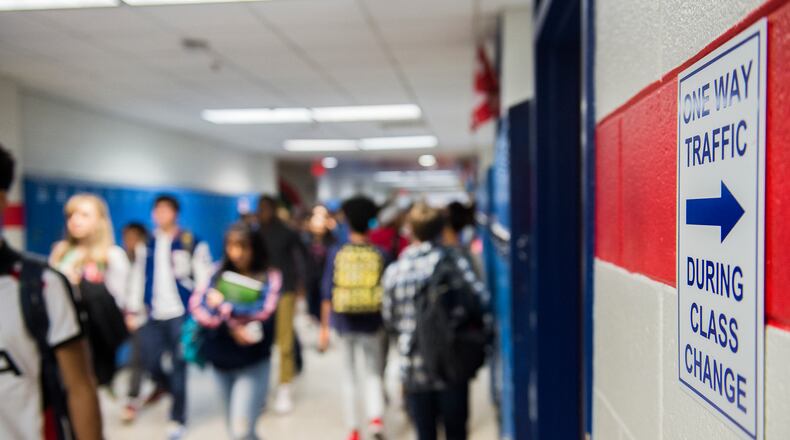 Fulton County Schools reported double-digit improvements in state report card scores for 17 district schools.