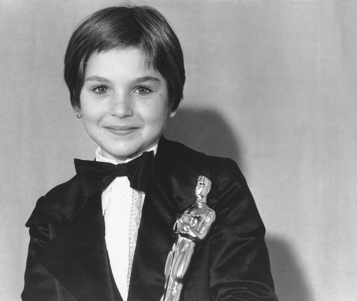 At 10, Tatum O'Neal is the youngest ever Oscar winner in 1974 for her debut role in "Paper Moon," which she starred in with father Ryan O'Neal.
