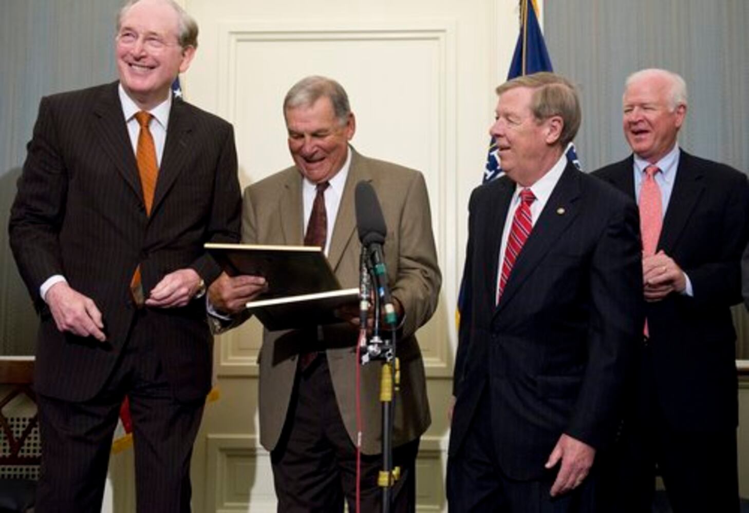 Cox honored at U.S. Capitol