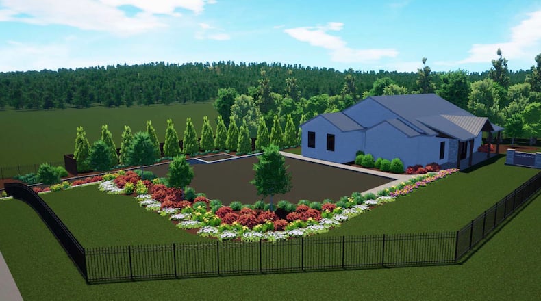 The Alpharetta City Council voted unanimously in February to approve Custom Pools of Atlanta's proposal for a contractor’s office with outdoor storage. (Courtesy City of Alpharetta)
