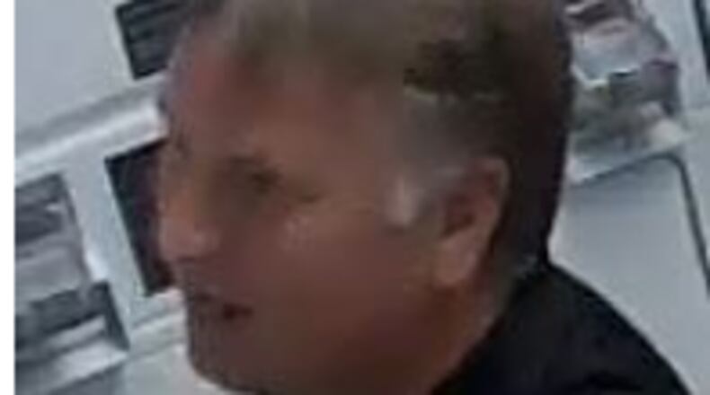 Gwinnett Police are asking for the public’s help in identifying this man who is suspected of burglarizing a washing machine at an apartment complex