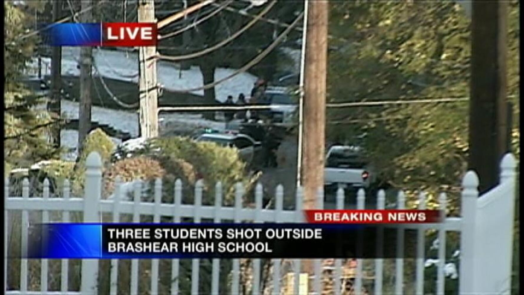 Shooting near Brashear High School