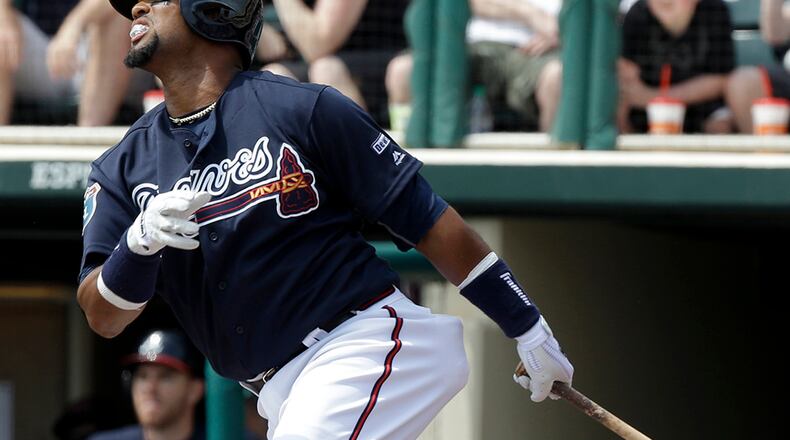 The signed Emilio Bonifacio to a minor-league contract. (AP Photo/John Raoux)