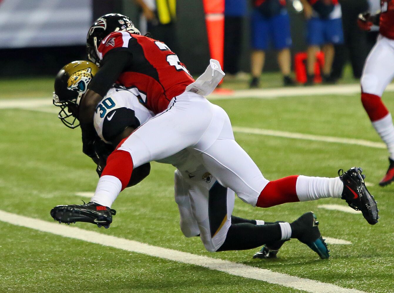 Jaguars at Falcons football