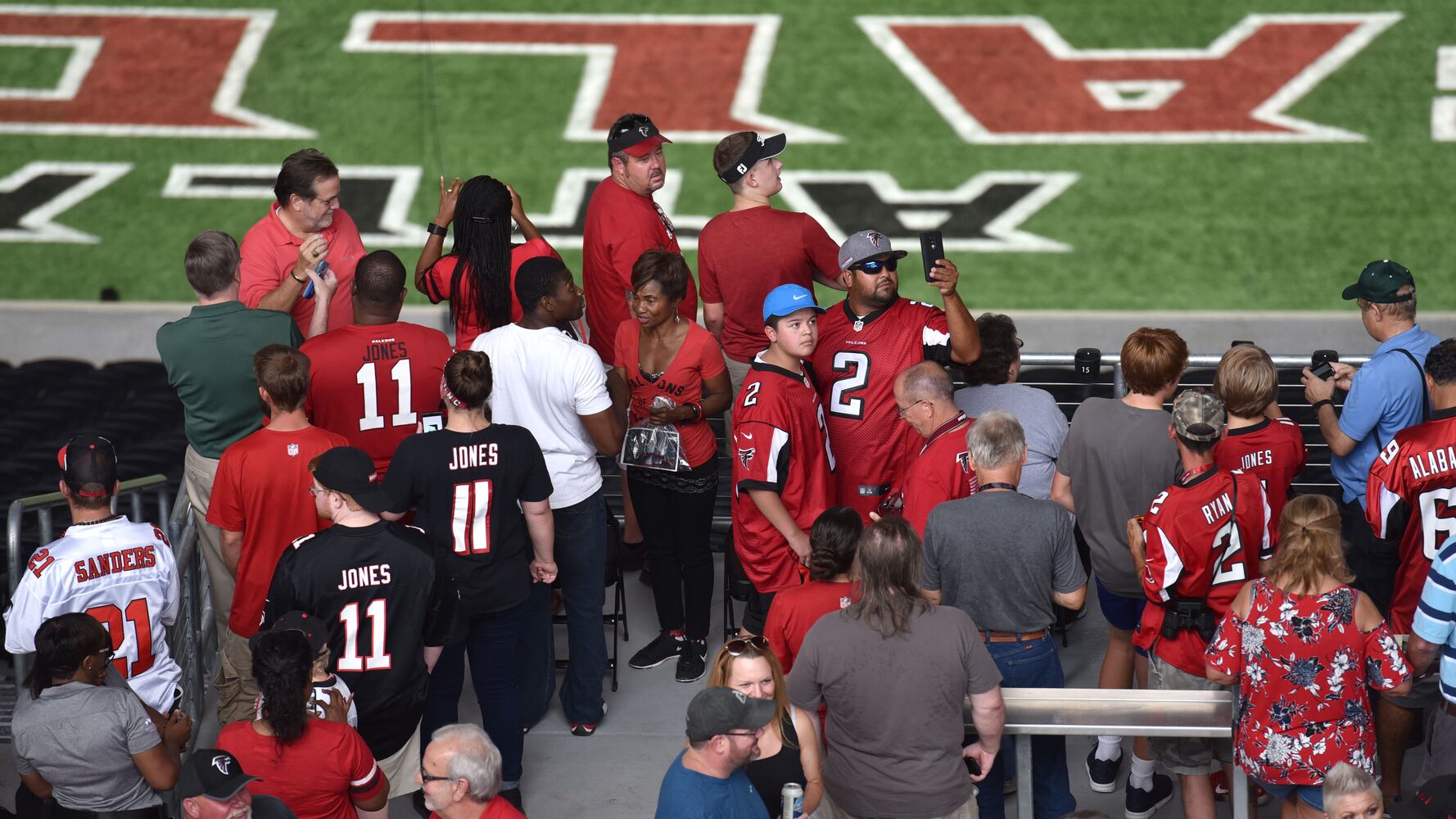 Mercedes-Benz Stadium: Aug. 26, 2017