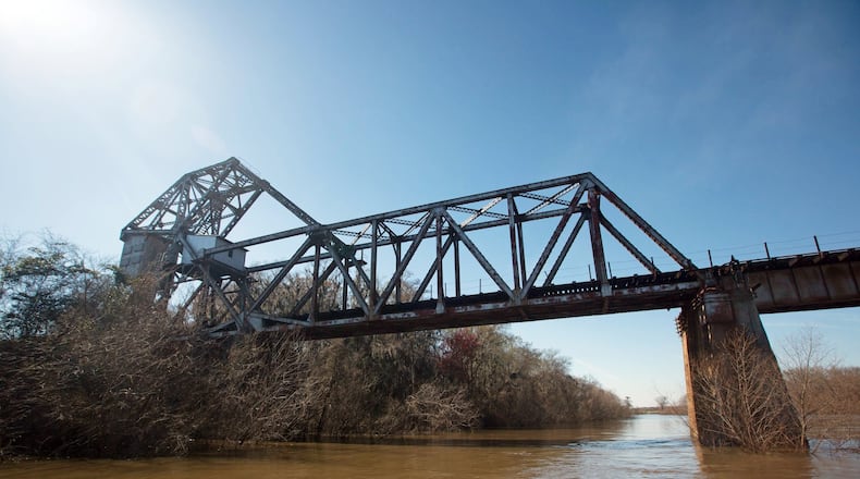 Sarah Jones, of Atlanta, was killed by an train in February while filming a Greg Allman biopic on this trestle over the Altamaha River in Wayne County. Prosecutors are considering whether to press charges. The death of the 27-year-old camera assistant has prompted calls for greater safety in the movie industry. RANDY THOMPSON