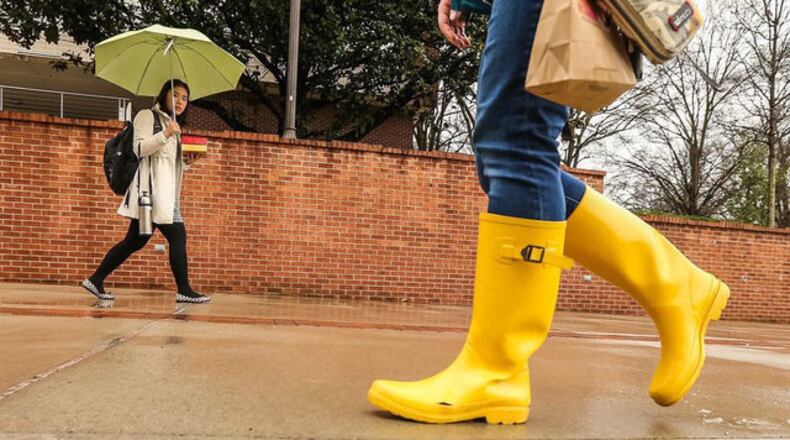 <p>Storms could produce 'torrential' rain, cause more flooding this afternoon</p> <p>Potential for torrential rain ahead</p>