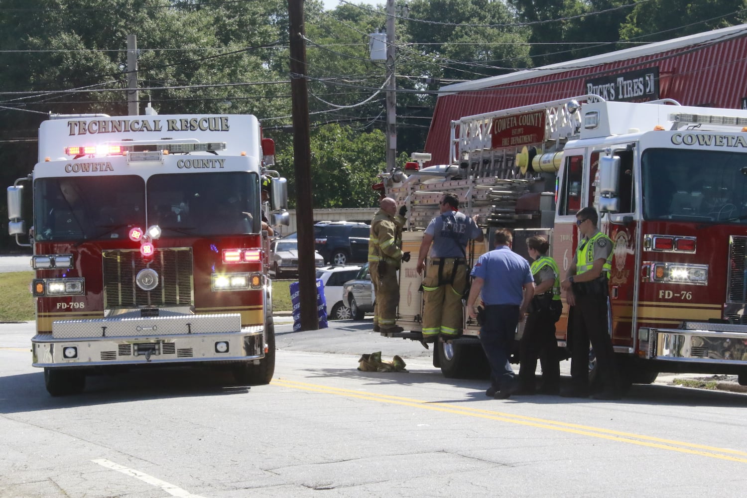 Plant explodes in Newnan