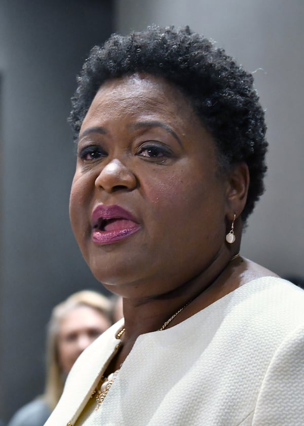 Felicia Moore, current chair of the Fulton Housing Authority, said finding key documentation and records is essential in getting the agency back in compliance with HUD. (AJC 2021 file)