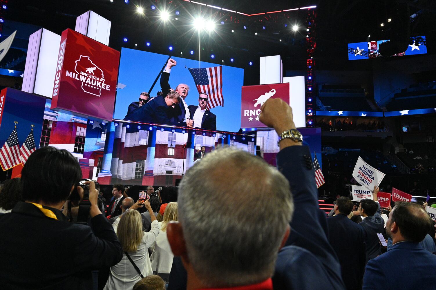 Day 3 Georgia delegates at RNC