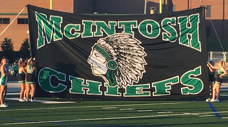 Starting with the Sept. 4 football game at McIntosh High School, spectators at all Fayette County school sports events must follow new rules for social distancing and mask use. Courtesy McIntosh High School