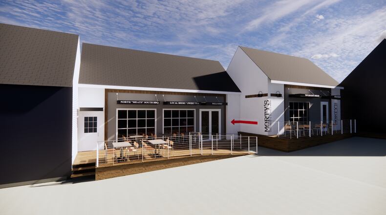 A rendering of Morty's Meat & Supply at Village Dunwoody.