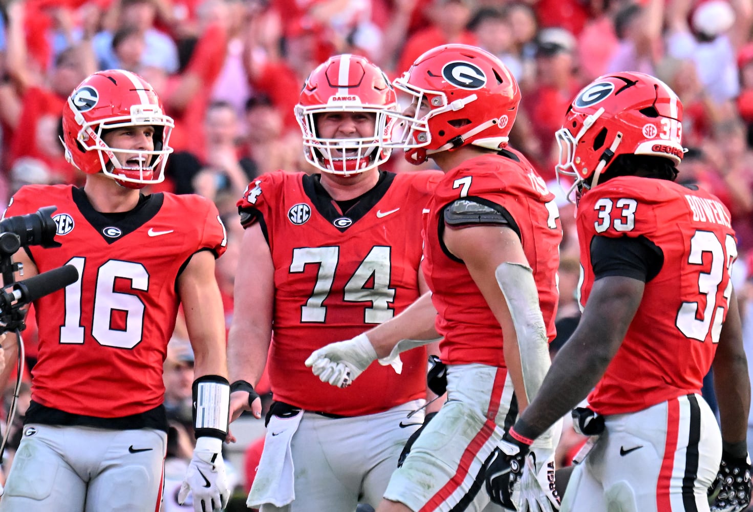 Georgia vs Ole Miss football