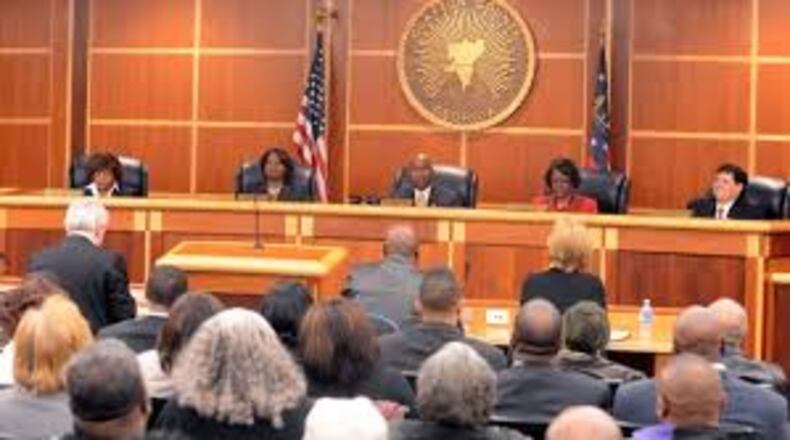 The Clayton County Board of Commissioners