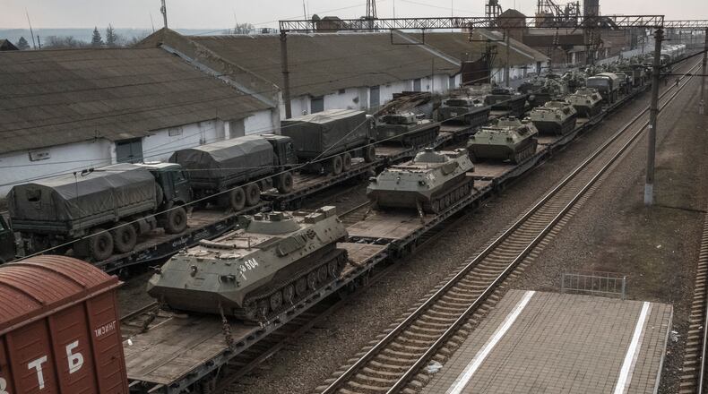 Russia's invasion of Ukraine could redefine campaigns in Georgia, giving foreign policy a more prominent role than it saw in recent elections. (The New York Times)