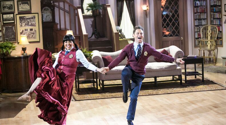 DANCING WITH THE STARS - "Episode 2203” - The remaining celebrities will set out to leave a lasting impression with their dances as they commemorate their most memorable year, on "Dancing with the Stars," live, MONDAY, APRIL 4 (8:00-10:01 p.m. EDT) on the ABC Television Network. (ABC/Adam Taylor) KIM FIELDS, SASHA FARBER