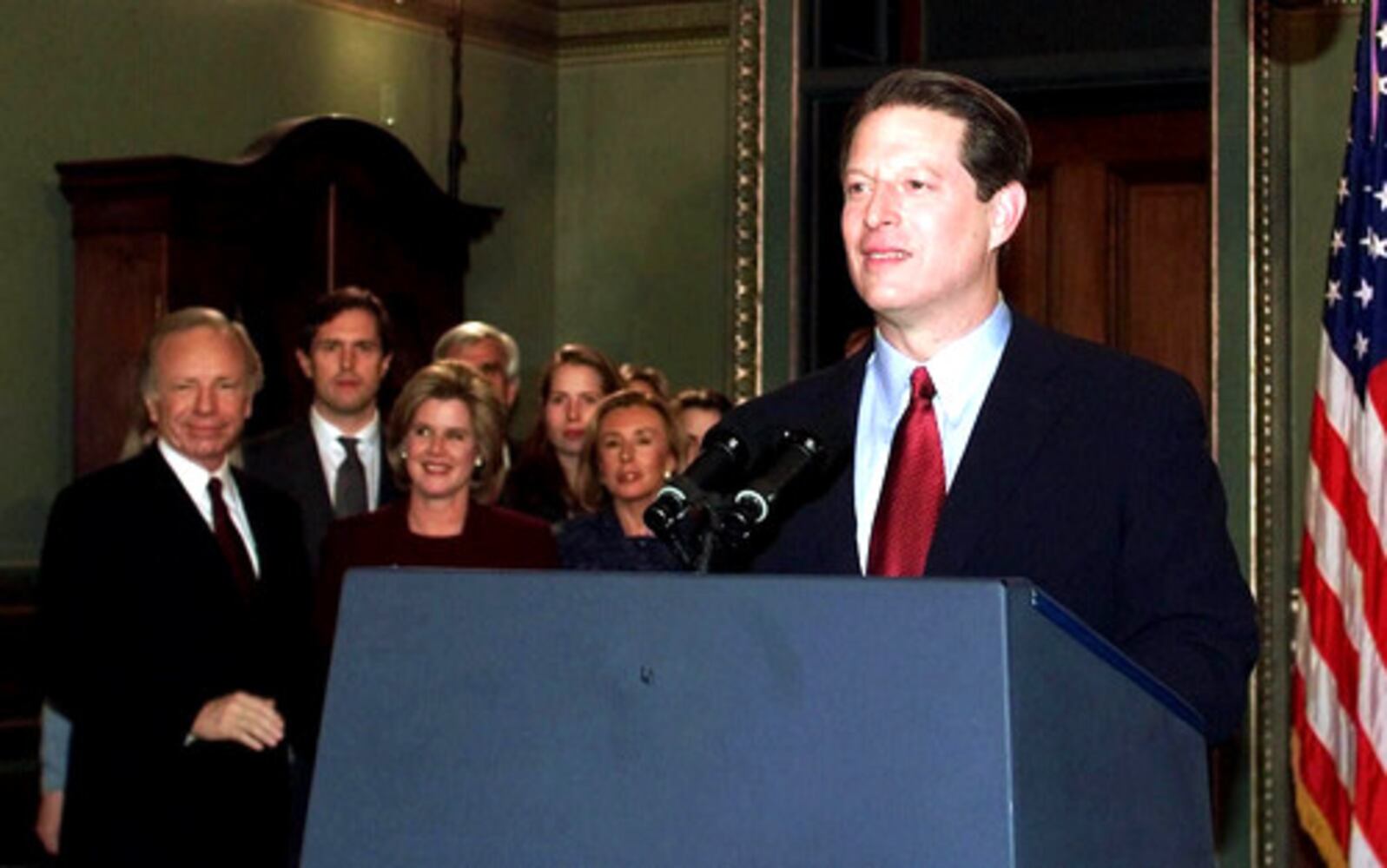 Al Gore preaches environmentalism