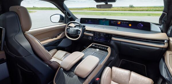 The interior of the 2025 Lincoln Navigator Black Label looks and feels luxurious. (Courtesy of Lincoln)