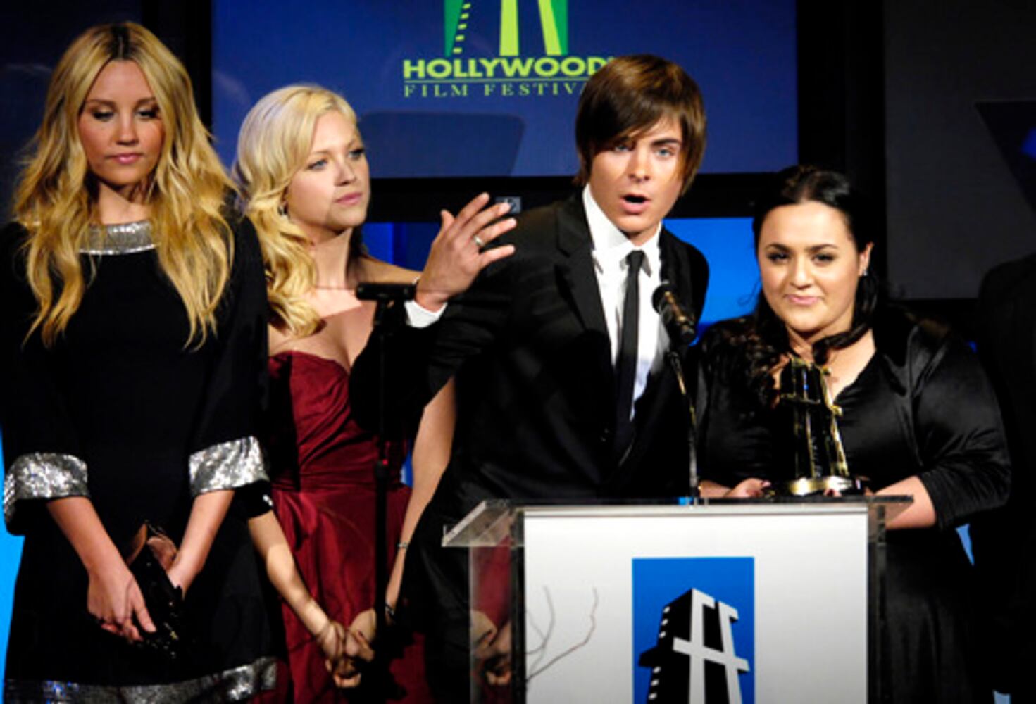 Hollywood film festival organizers present screen awards