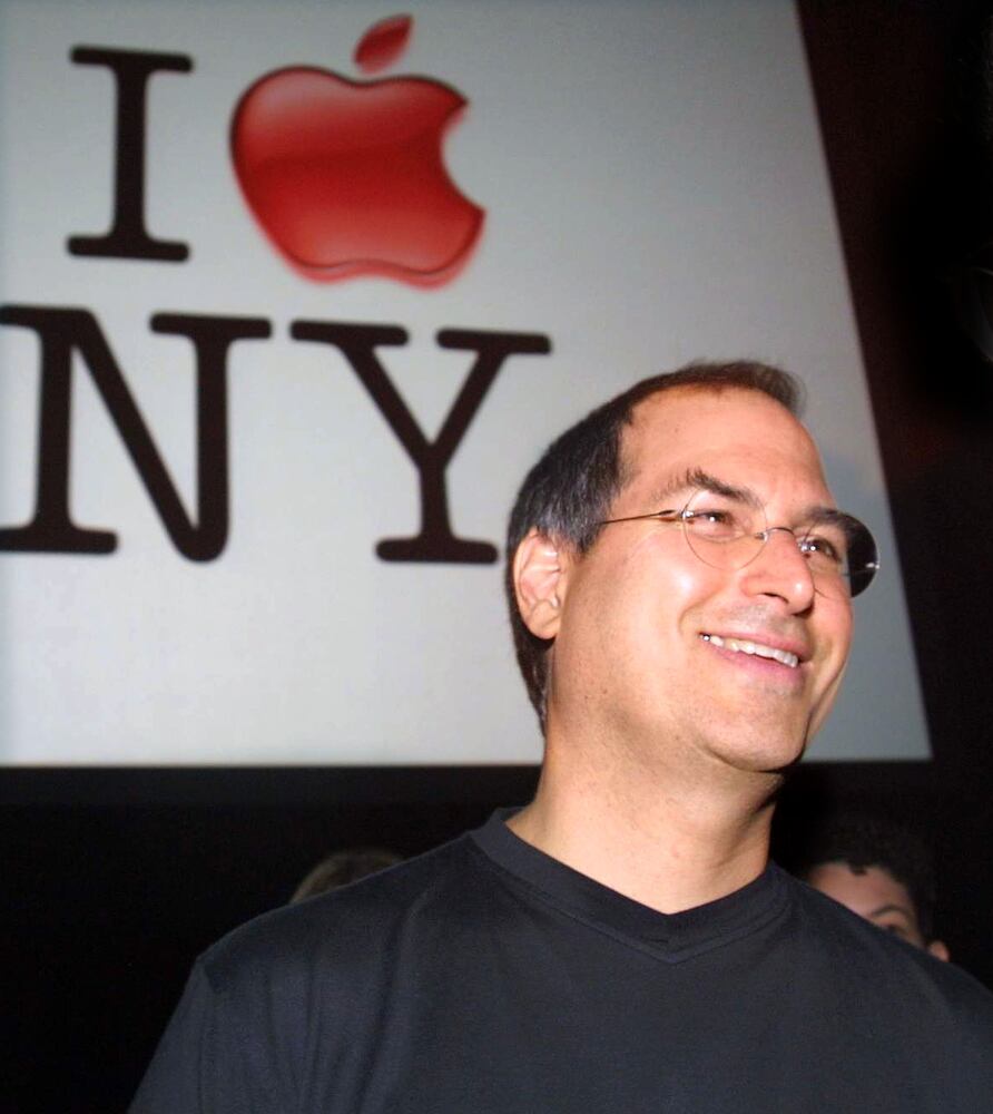 Steve Jobs through the years
