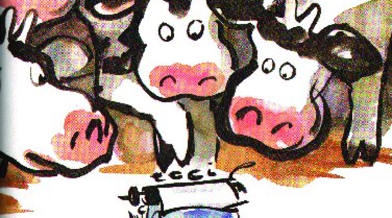 As part of its 2015-16 season, the Center for Puppetry Arts will mount a world premiere adaption of the popular children's book Click, Clack, Moo: Cows That Type. The run is June 9-July 26. CONTRIBUTED BY CENTER FOR PUPPETRY ARTS