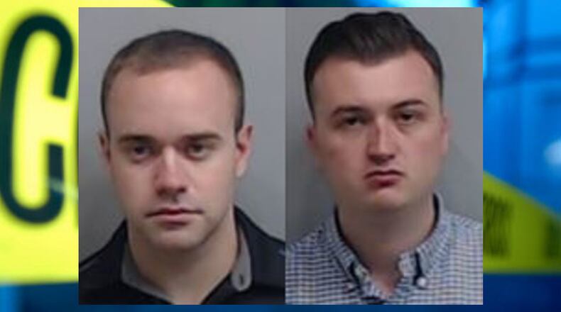 Garrett Rolfe (left), Devin Brosnan