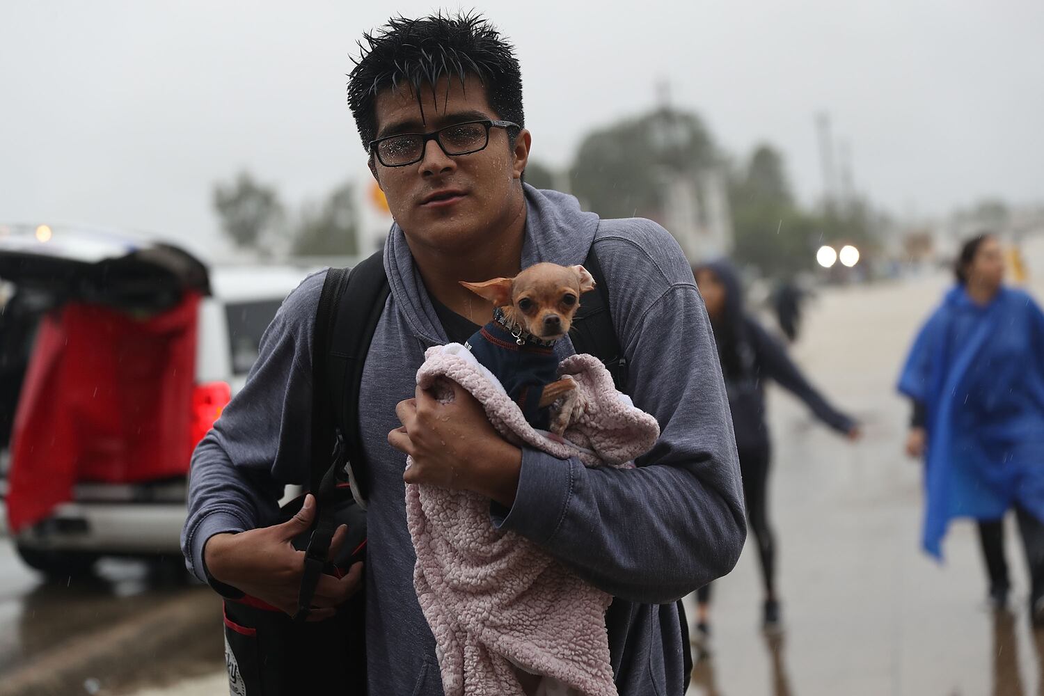 Photos: Harvey’s impact on people and their pets