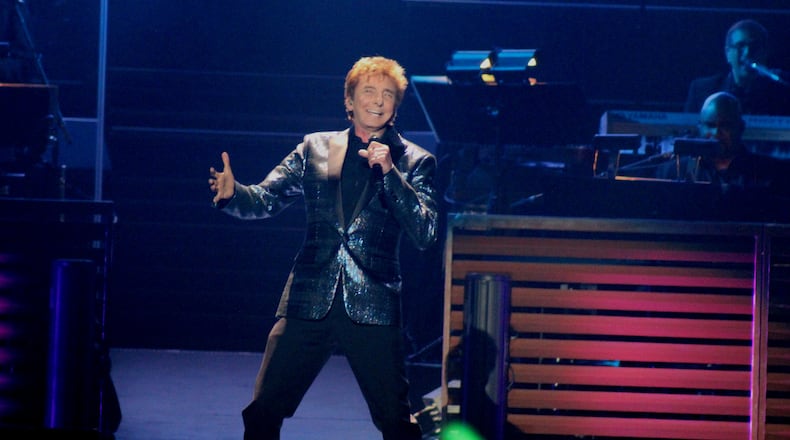 Barry Manilow performed in Duluth in 2015 on his farewell tour. Photo: Melissa Ruggieri/AJC