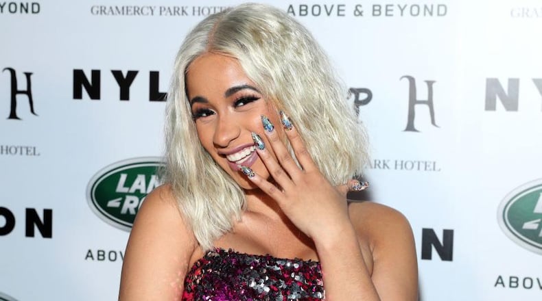 Cardi B has gone No. 1 on the Billboard Hot 100 chart with "Bodak Yellow."