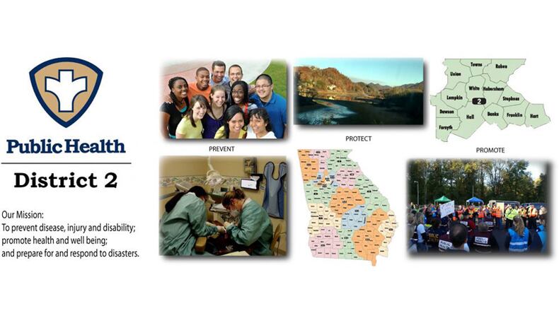 The District 2 Public Health office, covering 13 counties in North Georgia, announced expanded testing for the COVID-19 virus. DISTRICT 2 PUBLIC HEALTH