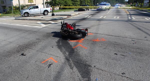 Bailey Hill died on Ga. 10 after being thrown from a motorcycle.