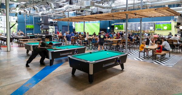 The interior of LikeMinds, the pop-up taking over the former BrewDog space in the Krog District. (Courtesy of LikeMinds)