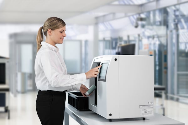 Agilent Technologies has deployed a 'world first' device which can test liquids, gels, solids and powders in airport passenger screening to World Cup host cities including Atlanta. (Courtesy of Agilent Technologies)