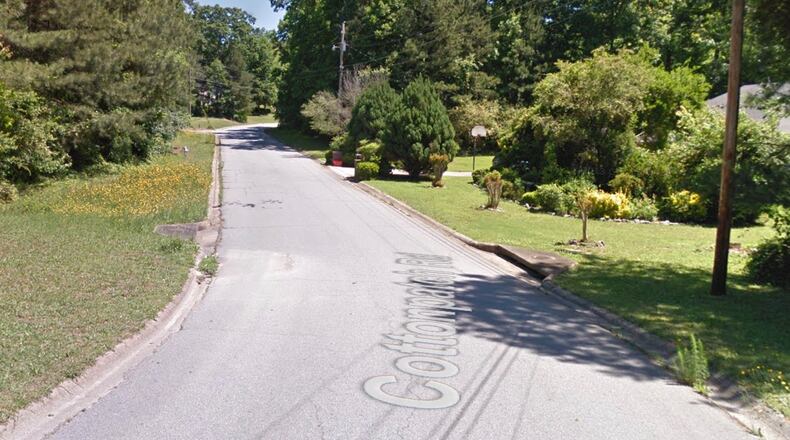 Cottonpatch Road storm pipe being replaced in Lawrenceville. Google Maps