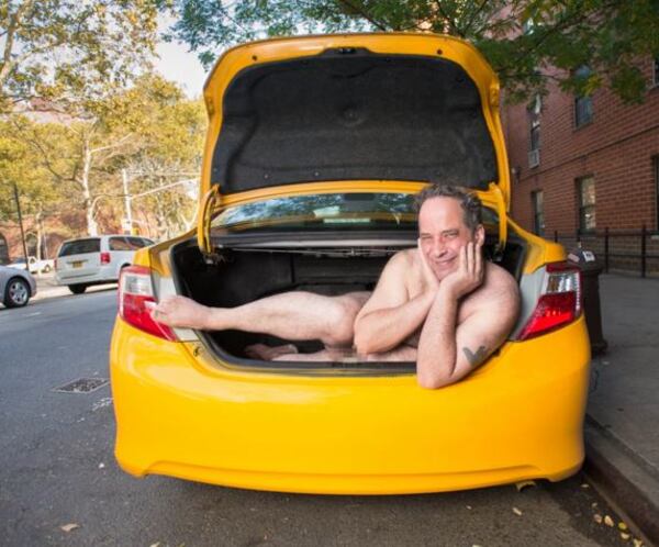 Never open the trunk of a New York City cab. (Image by Shannon Kirkman / Caters News)