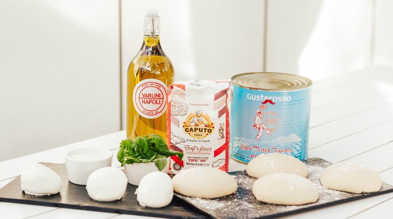 Margherita pizza kit from Varuni Napoli. Courtesy of Cora Pursley