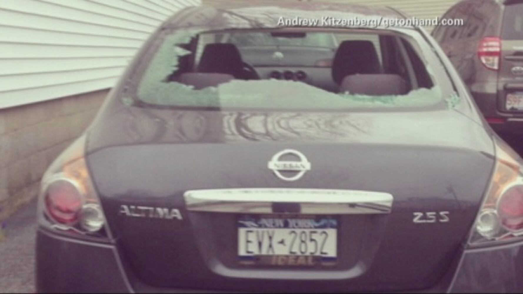 Neighbor catches Boston shootout on camera